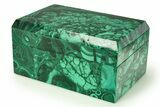 Flowery Malachite Jewelry Box - Congo #272536-1